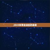 2023年事业运旺的星座，2023年富婆的星座女