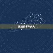 属蛇的今年多大，属蛇多少岁？