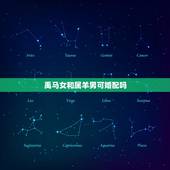 禹马女和属羊男可婚配吗，属马女和属羊男配吗