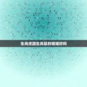 生肖虎跟生肖鼠的婚姻好吗，女属虎和男属鼠的婚姻咋样