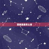 星座星盘怎么查，星盘怎么解读