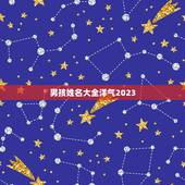 男孩姓名大全洋气2023，2023男孩名字洋气