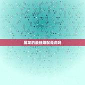 属龙的最佳婚配是虎吗，男属虎和女属龙的属相婚配合适吗