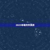 2023年哪月怀男孩，2023年生男孩月份推算表