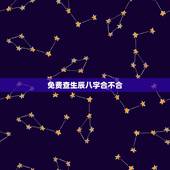 免费查生辰八字合不合 算夫妻生辰八字合不合