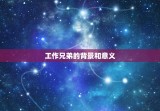 测工作兄弟持世代表啥(介绍工作兄弟的代表意义)