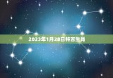 2023年1月28日特吉生肖(介绍特吉生肖的性格特点)