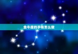 金牛座的手帐怎么做，金牛座手掌简笔画