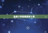 生辰八字免费算命卜易，生辰八字算命卜易居