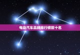 电动汽车品牌排行榜前十名，美国电动汽车品牌排行榜前十名