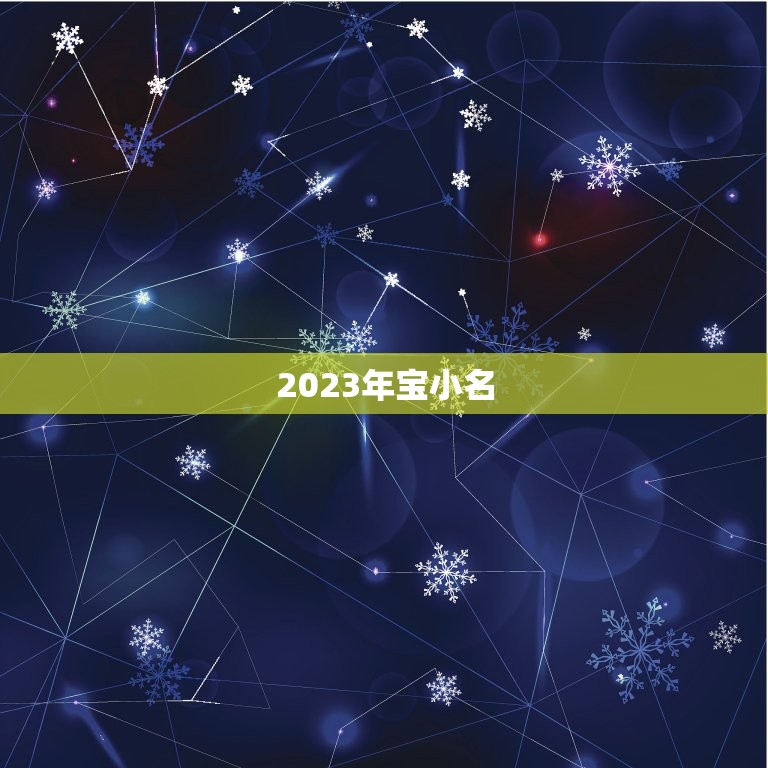 2023年宝小名，2023年1月28日下午15:09分出生的男孩（  第1张