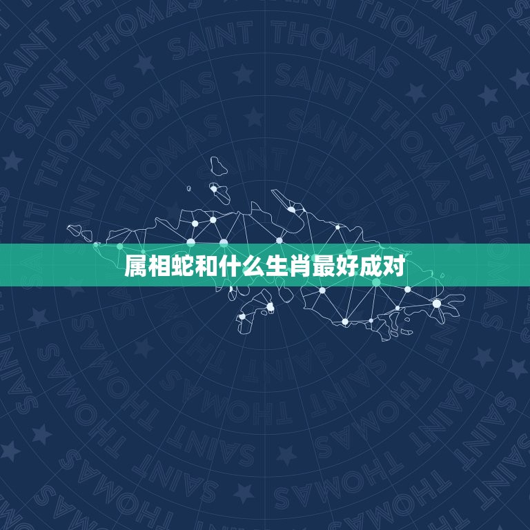 属相蛇和什么生肖最好成对，属蛇的和什么属相最配  第1张