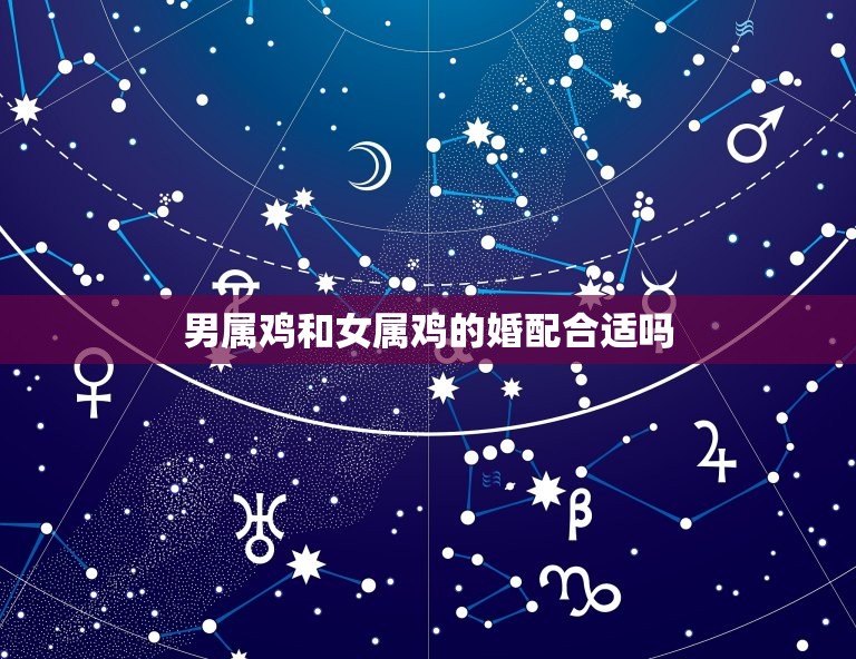 男属鸡和女属鸡的婚配合适吗，属相婚配：男属鸡和女属鸡相配吗  第1张