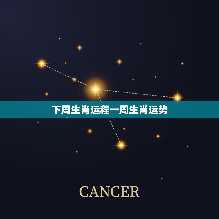下周生肖运程一周生肖运势  第1张