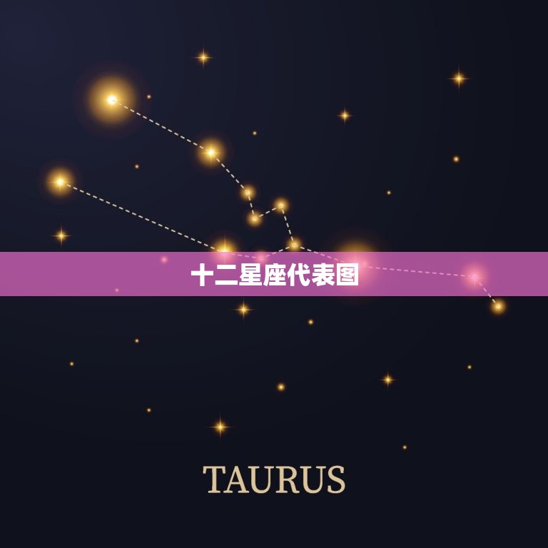 十二星座代表图，代表十二星座的图案  第1张