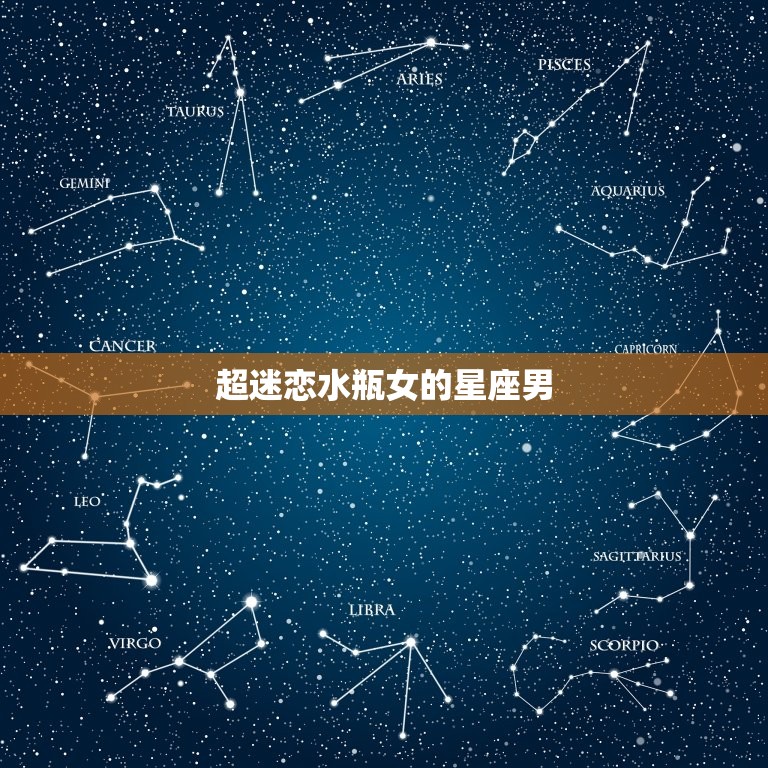 超迷恋水瓶女的星座男，十二星座测试