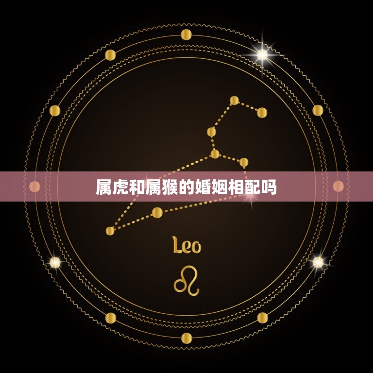 属虎和属猴的婚姻相配吗 属虎和属猴的合不合  第1张