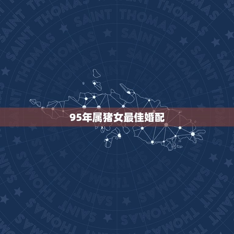 95年属猪女最佳婚配，1995年属猪农历十二月三日下午三点最佳婚配  第1张