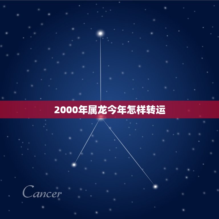 2000年属龙今年怎样转运，2000年属龙的是几岁转运  第1张
