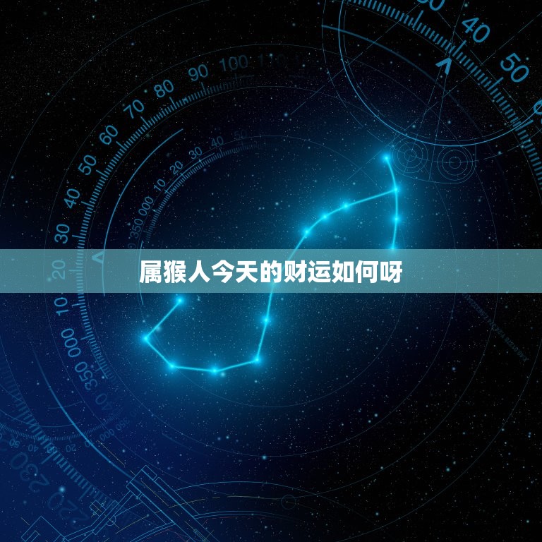 属猴人今天的财运如何呀，56年属猴的今天的财运如何  第1张