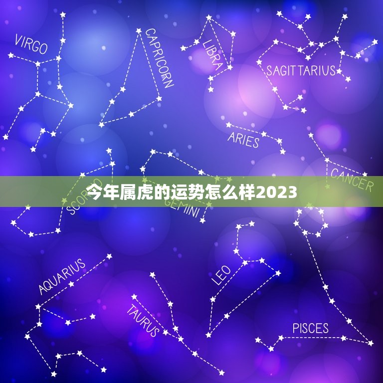 今年属虎的运势怎么样2023，今年属虎的运势怎么样2023年运程