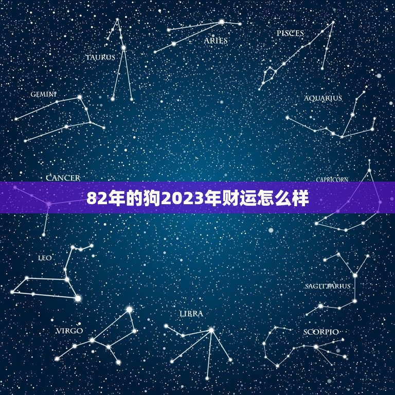 82年的狗2023年财运怎么样，82年属狗人2023年运势及运程  第1张