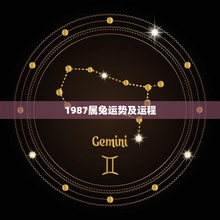 1987属兔运势及运程，1987属兔全年运势  第1张