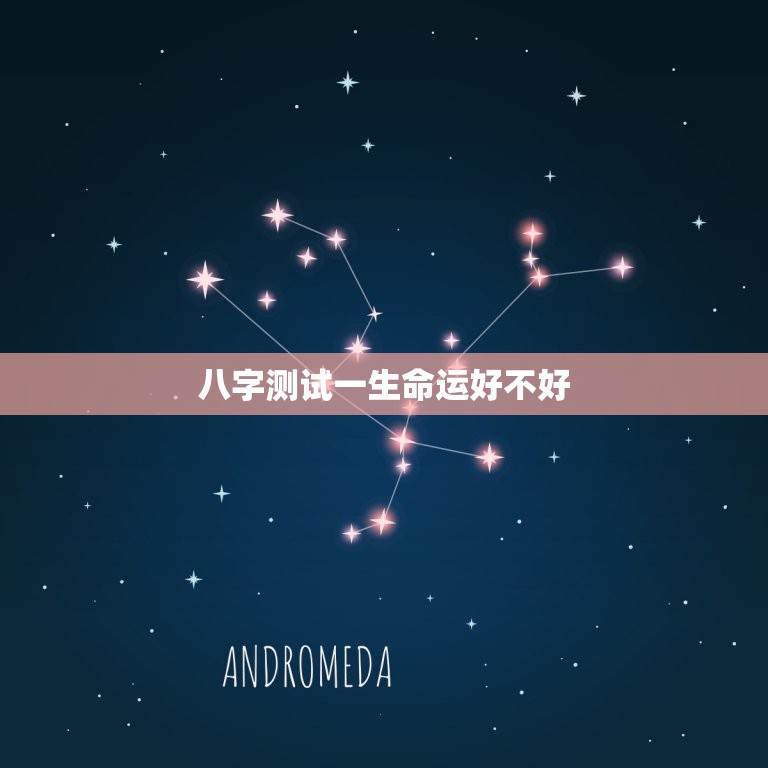 八字测试一生命运好不好，八字免费测一生运势  第1张