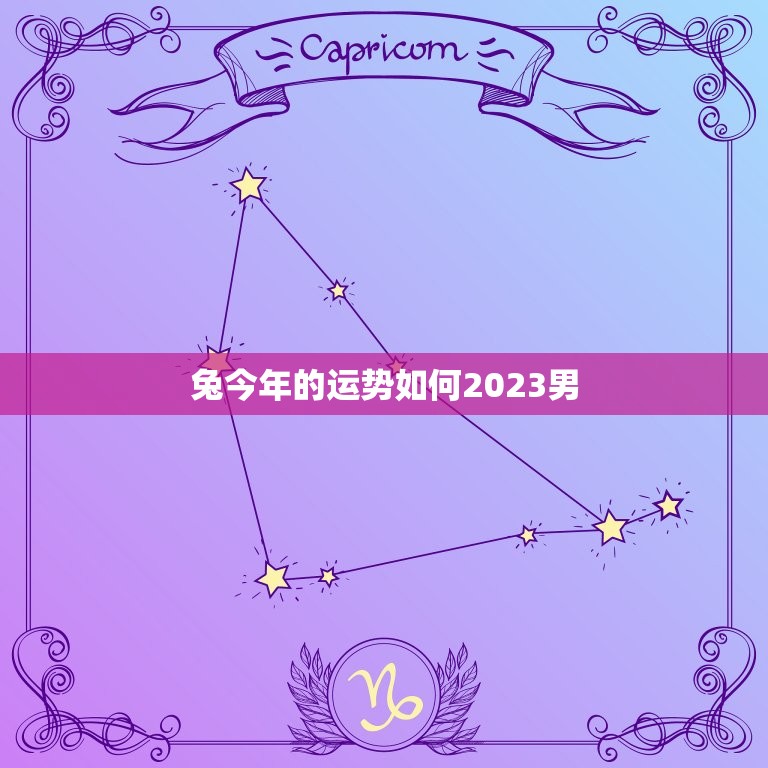 兔今年的运势如何2023男，属兔2023年运势及运程男性