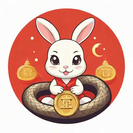 属兔与蛇 这两生肖合不合财  第2张