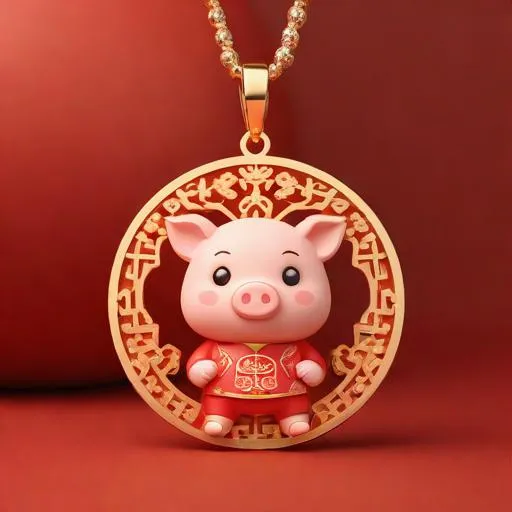 2025年生肖猪佩戴什么吉祥物，属猪的今年适合佩戴什么首饰  第3张