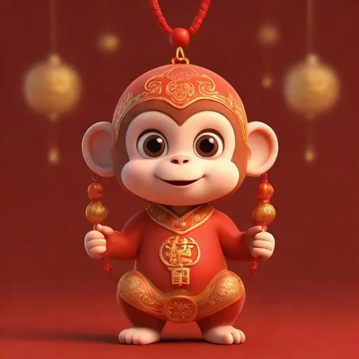 2025年猴化太岁吉祥物是什么：属猴犯太岁佩戴什么吉祥物
