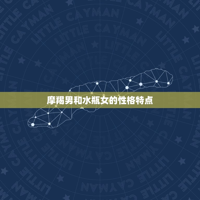 摩羯男和水瓶女合适吗(星座配对分析)  第1张