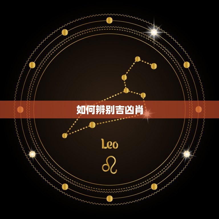 12生肖吉凶肖怎么分(如何辨别吉凶肖)  第2张