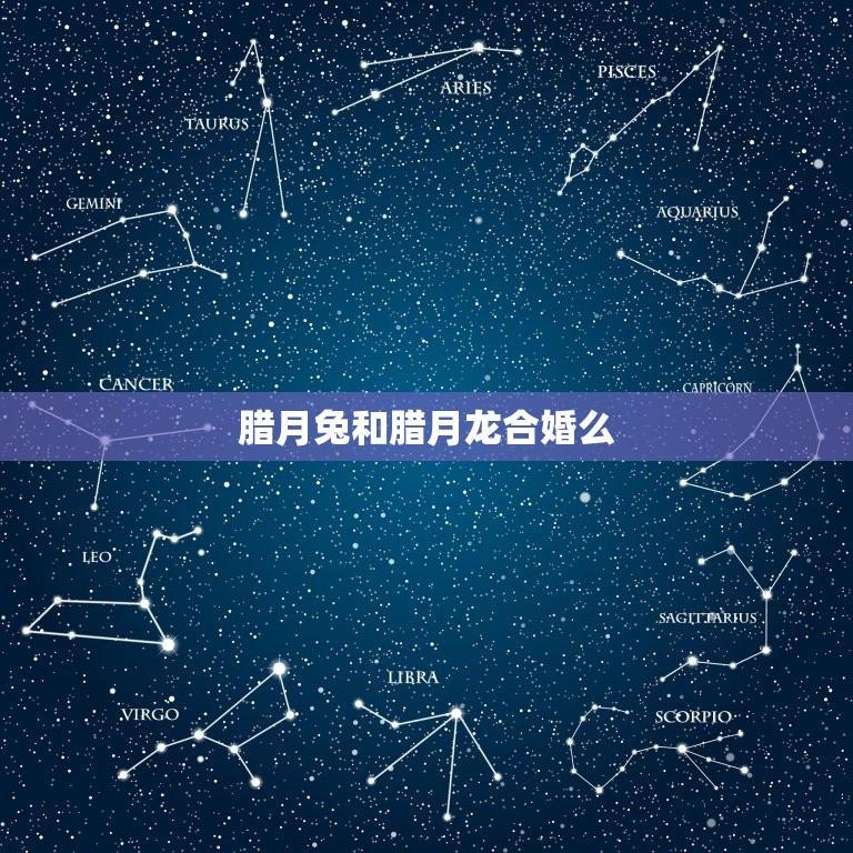 腊月兔和腊月龙合婚么(传说介绍)  第3张