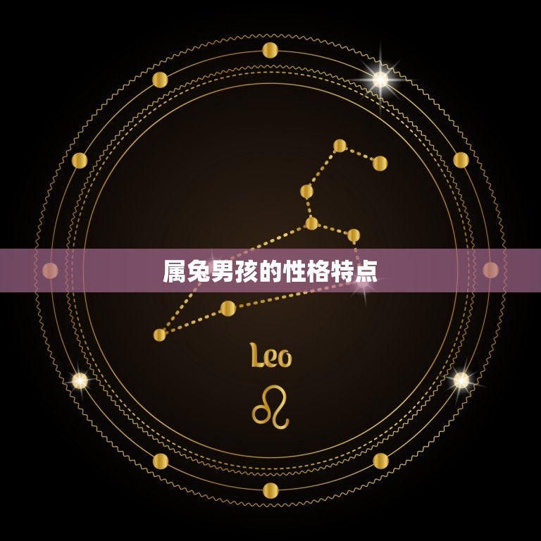 申时出生属兔男孩好吗(介绍属兔男孩的性格特点)