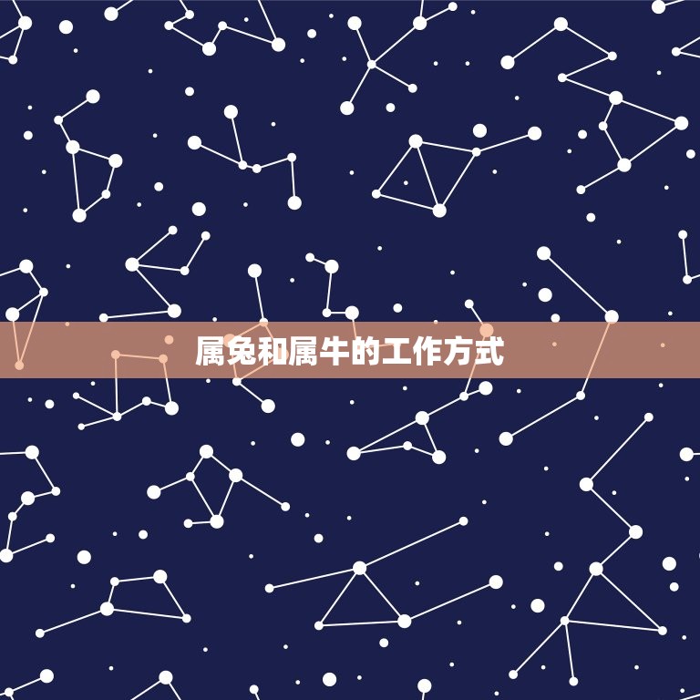 属兔和属牛的能合作吗(合作共赢共同发展)  第2张