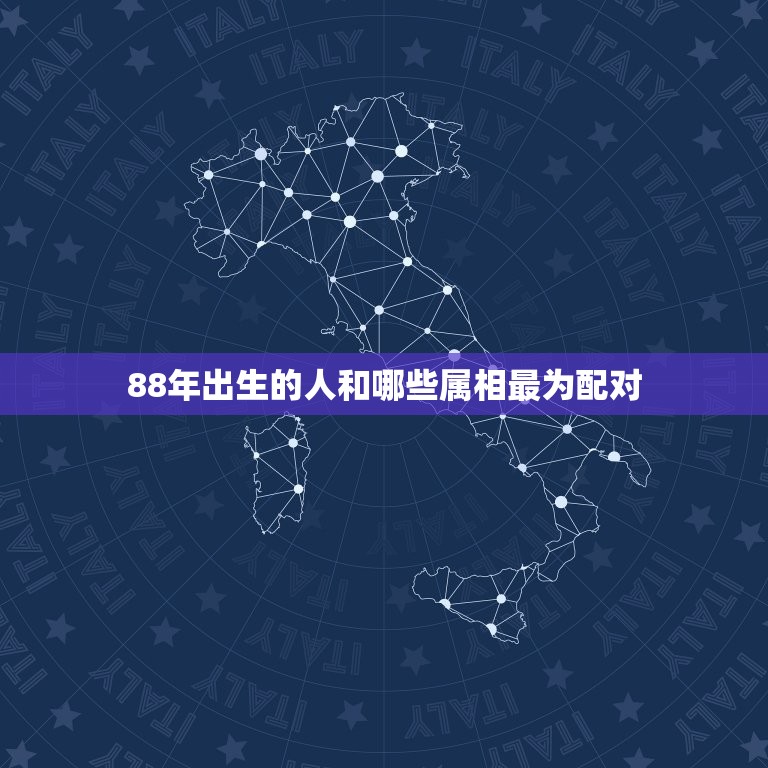 88年和什么属相最配(十二生肖配对大介绍)  第2张