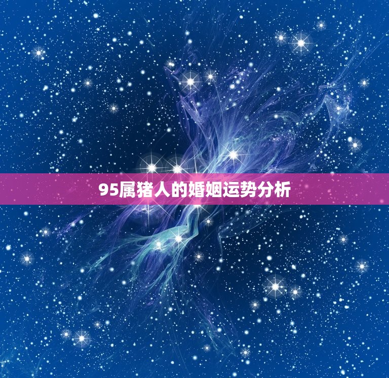 95属猪婚姻正缘何时(寻找真爱的时机)  第2张