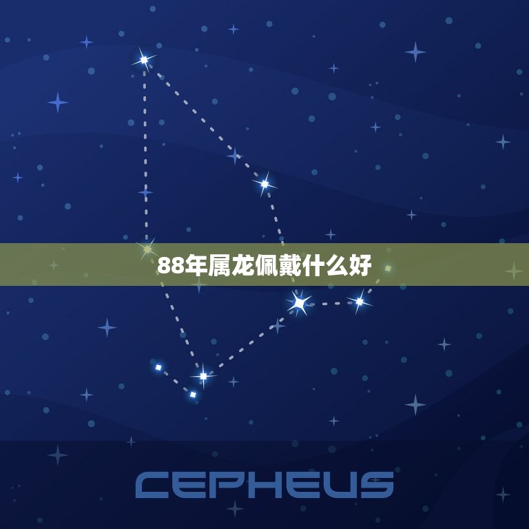 88年属龙佩戴什么好(如何选择适合自己的饰品)  第3张