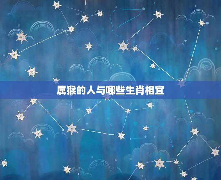 属猴的和什么相生相克(介绍猴年出生的人与哪些生肖相宜)  第2张
