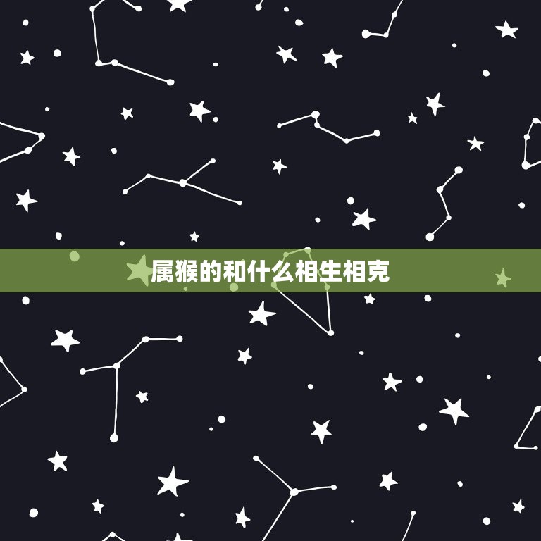 属猴的和什么相生相克(介绍猴年出生的人与哪些生肖相宜)  第3张