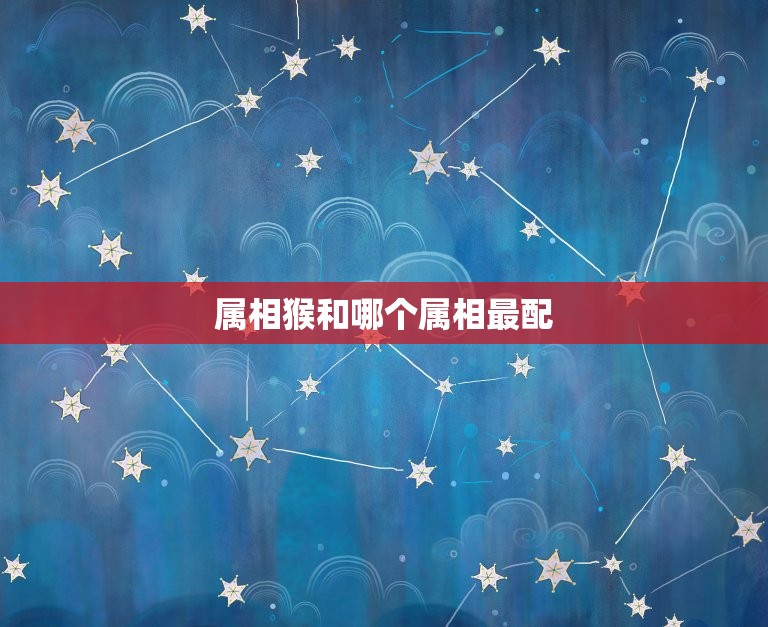 属相猴和哪个属相最配(配对指南)  第3张