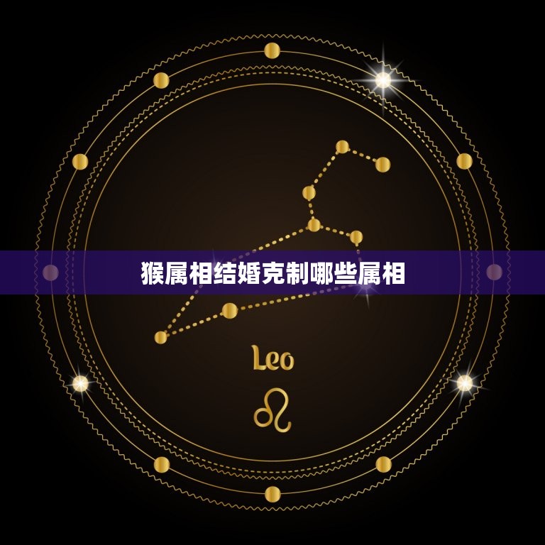 猴属相结婚克什么属相(你知道吗)  第2张