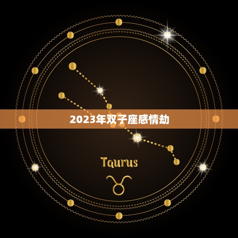 2023年双子座感情劫(如何应对)  第3张
