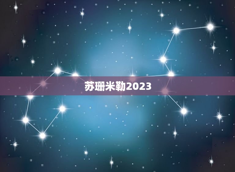 苏珊米勒2023.12(预测未来提示命运)  第3张