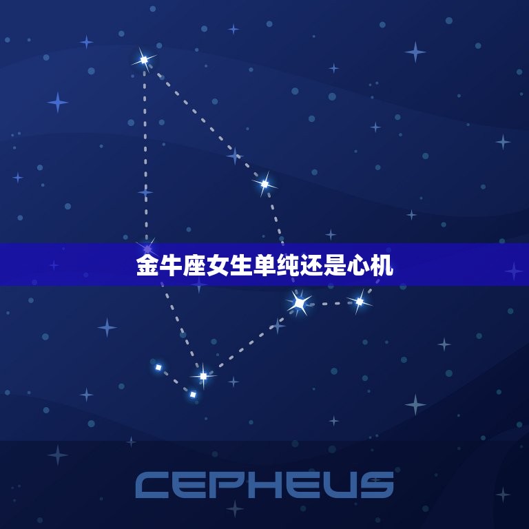 金牛座女生单纯还是心机(介绍星座性格特点)  第3张