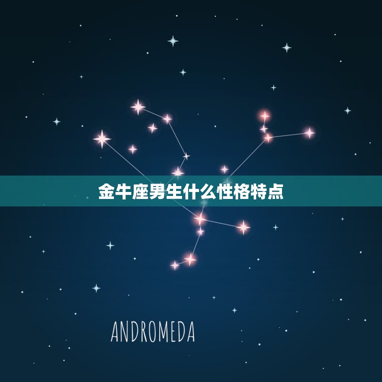 金牛座男生什么性格特点(稳重踏实追求安定幸福)  第3张