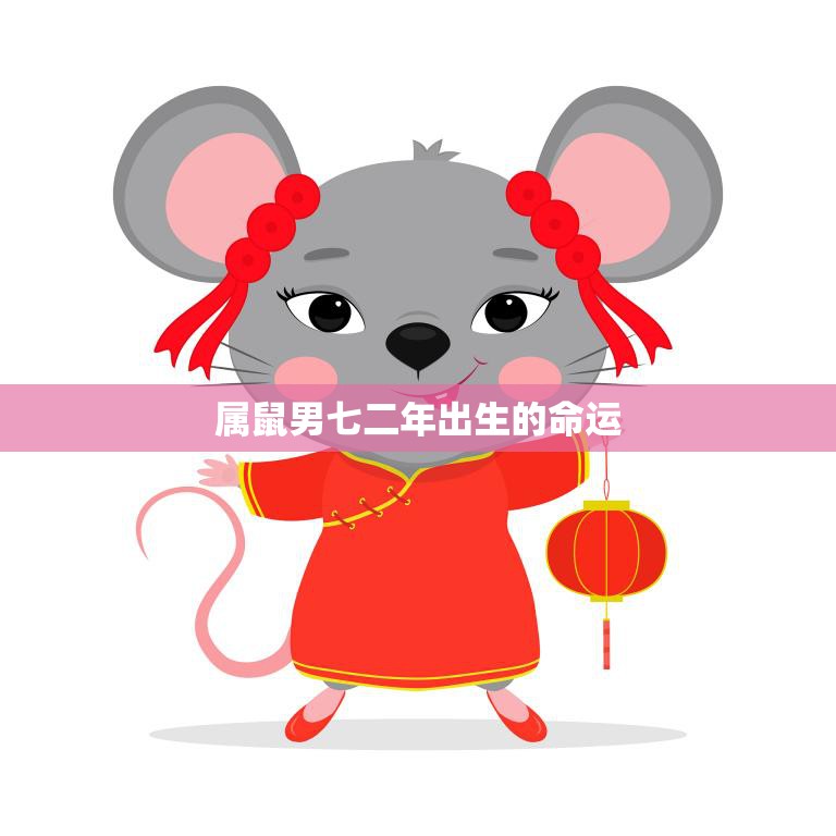 属鼠男七二年出生的命运(如何在人生道路上获得成功)  第3张