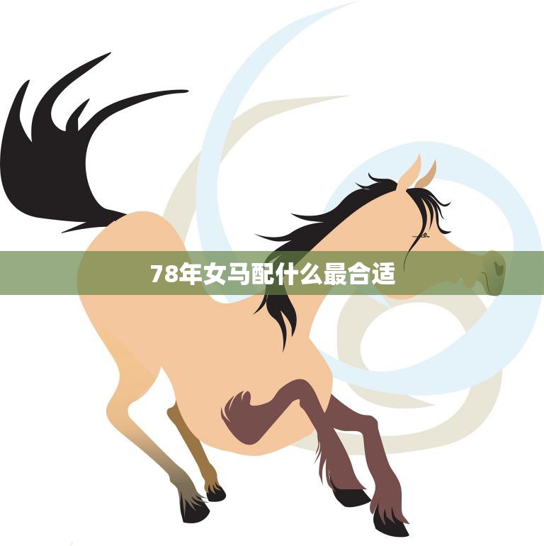 78年女马配什么最合适(如何选择最佳配偶)  第3张
